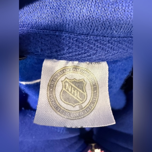 Nike New York Rangers Quarter Zip Fleece Pullover Size M Embroidered Logo - Picture 11 of 11